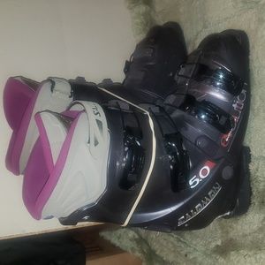 Salomon Evolution 5.0 ski boots sz 25